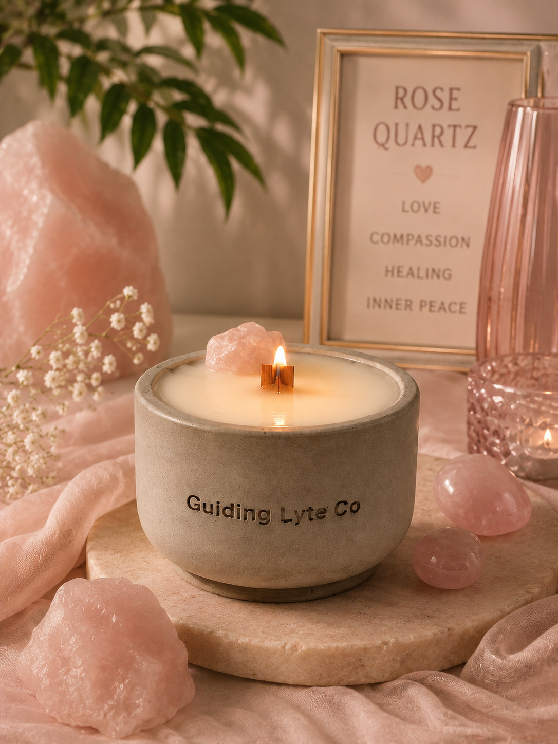 Peace Within-Rose Quartz